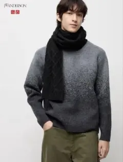 UNIQLO JW スフレヤーングラデーションクルーネックセーター Mサイズ