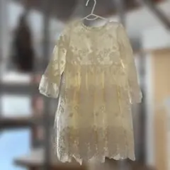 レース子供用ワンピース ピアノ発表会