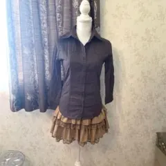 y2k 00s❤︎ goa 森ガール麻シャツのサムネイル