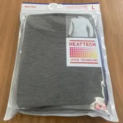 HEATTECH クルーネック長袖Tシャツ L ダークグレー