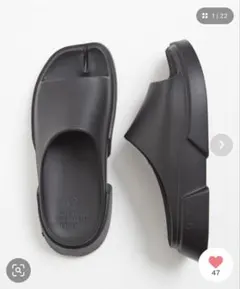 PaesペイズSlide Basic Line リカバリーサンダル 24cmのサムネイル