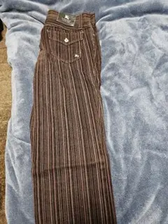 BURBERRY ストライプデニムパンツ