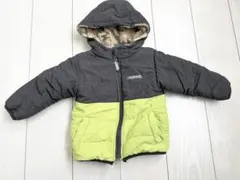 BREEZE ダウン 90cm ・星柄ニット帽 48~50cm 2点セット