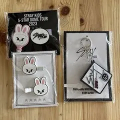 straykids リノ　ヘアクリップ　ボイスキーホルダー　ラバークリップ