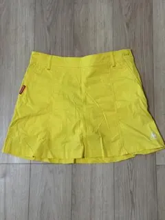 le coq sportif ゴルフ用スカート イエロー サイズ11