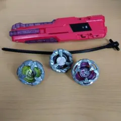 【ベイブレードX】すぐ遊べる対戦セット ランチャー2個付き 初心者おすすめ②中古 ベイブレードX】すぐ遊べる対戦セット ランチャー2個付き 初心者