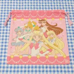 セーラームーン 巾着 ビニール巾着 ラッピング 非売品 新品 当時物