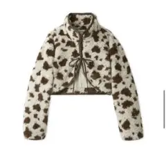 【リリーブラウン】ショート丈ファーコート