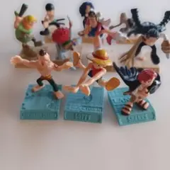 初期ワンピース ガシャポングランドバトル 台座つきミニフィギュア