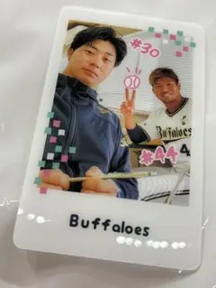 オリックス Buffaloesもぐもぐタイム クリアカード 廣岡大志 頓宮裕真