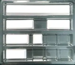 Cerakey white 無刻印 V1 alice配列用 キーキャップ