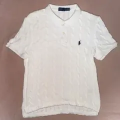 Polo by Ralph Lauren ケーブルニットポロシャツ