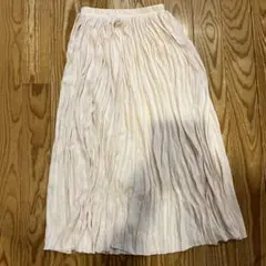 INGNI プリーツスカート Mサイズ クリーム色