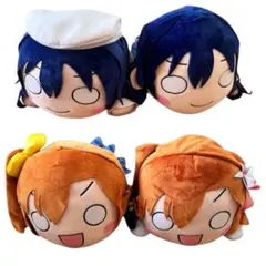 ラブライブ！μ’s メガジャンボ寝そべりぬいぐるみ 4体セット 穂乃果 海未 ラブライブ！μ's メガジャンボ寝そべりぬいぐるみ 4体セット 穂乃果 海