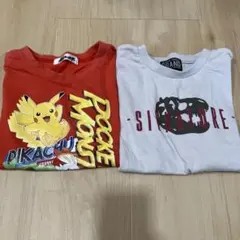 ポケモン 恐竜Tシャツ 2枚セット　130