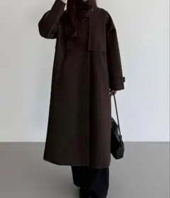moi tytto フラップポケットスタンドカラーコート ♥美品♥ - メルカリ