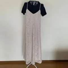 Honeys ハニーズ　総レース　キャミワンピース