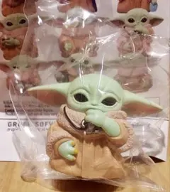 新品 スターウォーズ グローグー ソフビ パペットマスコット マンダロリアン