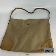 PRADA プラダ キャンバス ハンドバッグ イエロー レディース ブランド