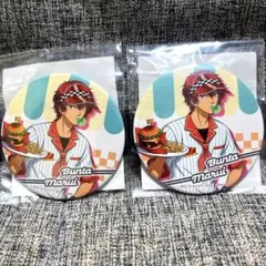 テニスの王子様　丸井ブン太　缶バッジ　2個　セガラッキーくじ