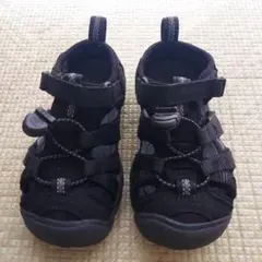 KEEN ブラック サンダル 16cm 黒