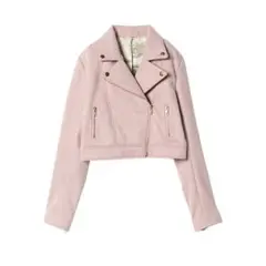 美品！eimy istoire コンパクトライダースジャケット　ピンク