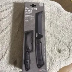 未使用品　フルタングナタ ケース付き