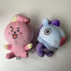 BT21 ぬいぐるみセット（COOKYとMANG）