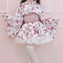 アベイル まゆろん majoretty コラボ 浴衣 白 LLサイズのサムネイル