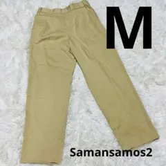 サマンサモスモス レディースパンツ【M】ベージュ ウエストゴムあり