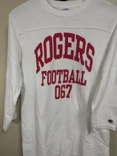 Champion Rogers Football 067 リーバス七分袖Tシャツ
