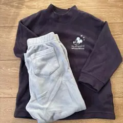 ユニクロ フリースパジャマ110cm