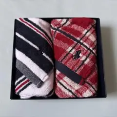 POLO Ralph Lauren タオル2枚セット ギフトボックス入り
