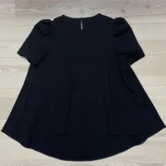 AVENIRETOILE 黒　半袖 トップス　36のサムネイル
