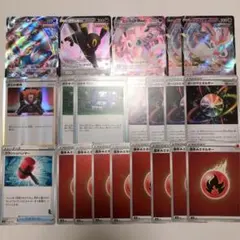 ブラッキー　ニンフィア　デッキパーツ