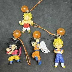 ドラゴンボール　ドラゴンボール付フィギュアストラップセット