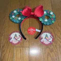 即日発送可能 ディズニーカチューシャ クリスマス2024 disney リース