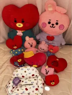 BT21 COOKY＆TATA たっとんぬいぐるみセット