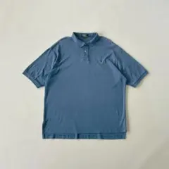 レア　90s USA製　ラルフローレン ポロシャツ　ワンポイント　刺繍ロゴ