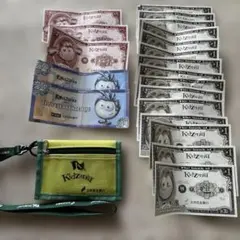 お値下げ　キッザニア 通貨セット 20枚とお財布