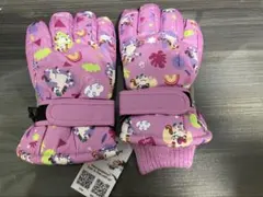 【新品未使用】Aywyl ユニコーン柄 スノーグローブ キッズ 手袋 4-6歳