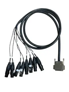 D-sub 25ピン - XLR 8分岐 - メルカリ