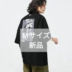 GU　コジマプロダクション　コラボ　ルーデンス　オーバーサイズシャツ