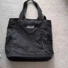 Coleman 黒 リュック　トートバッグ メッシュポケット付き