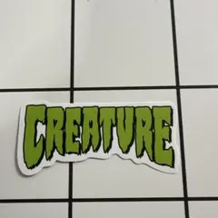 CREATURE ステッカー 緑色のサムネイル