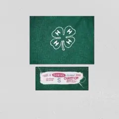 ▪️60s DORAN チャンピオン ビンテージ ニット 四葉のクローバー 緑 白のサムネイル