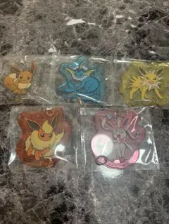 【ポケモン】ファミマコラボ　アクリルキーホルダーセット