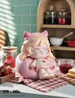 TNT SPACE DORA ひとくちパン フィギュア いちごミルクパン