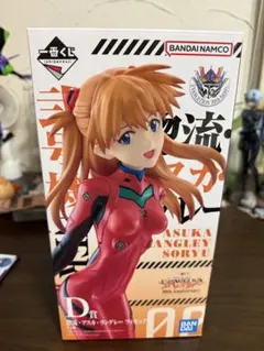 エヴァンゲリオン　一番くじ　フィギュア　D賞　アスカ　おまけ付き