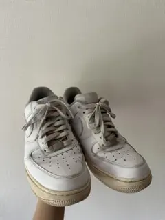 NIKE AIR FORCE 1 ホワイト　27.5